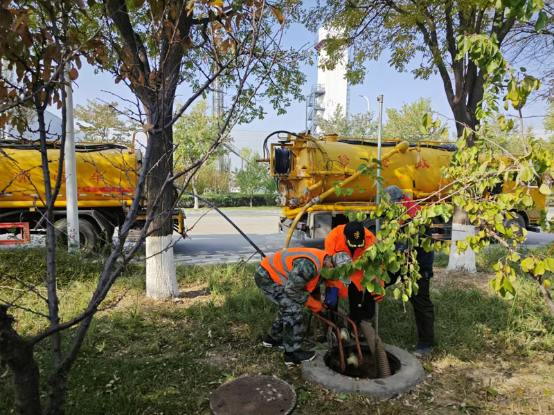 慈悲社厂区管道清洗